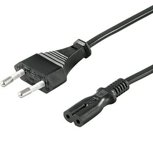 Kabel zasilający prosty, 3 m, czarny (Goobay 95038)