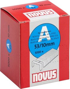 Zszywki z cienkiego drutu - typ 53 Zszywki Novus A53/10, 5000 szt.