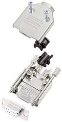 Zestaw listew żeńskich D-Sub encitech DTPK-M-09-DMS-W-K 6355-8031-11, rzędy: 2, styki: 9, 180 °, 1 szt.