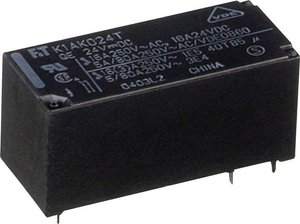 Przekaźnik sieciowy FTR-K1 Fujitsu FTR-K1AK024T 24 V/DC 1 zestyk zwierny 16 A 300 V/DC/4