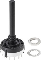 Przełącznik obrotowy TRU COMPONENTS TC-9415608, 250 V, 150 mA, 12 x 30 °, 1 szt.