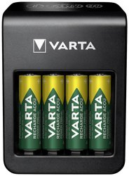 Ładowarka do akumulatorów Varta LCD Plug Charger+ 4x 56706 NiMH