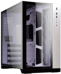 Lian Li PC-O11DW Midi Tower Obudowa do komputera  biały z okienkiem, z filtrem przeciwkurzowym