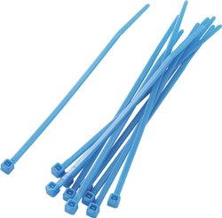 Zestaw opasek kablowych TRU COMPONENTS TC-PBR-100-4BE203 1592831, 100 mm, poliamid, 100 szt.