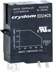 Przekaźnik SSR Crydom TC-GSR-1-25DD 5 A 280 V/AC Przełączanie natychmiastowe 1 szt.