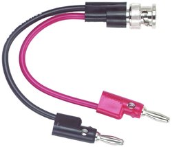 BNC męski do wielowarstwowego przełamania wtyku bananowego Pomona Electronics3957,Wtyk laboratoryjny- 1 szt.