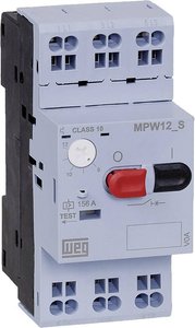 Wyłącznik silnikowy MPW12 w technologii bez użycia śrub WEG MPW12-3-D063S Przełącznik ochronny silnika 1 szt.