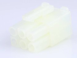 Obudowa złącza pin żeńskiego na kabel Molex 39036064, piny: 6, 1 szt.