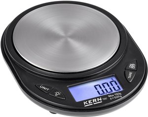 Waga kieszonkowa Kern TGC 150-2, Zakres pomiaru maks.: 150 g, Podziałka: 0.01 g