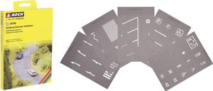 Droga, kompletny zestaw H0  NOCH 60745
