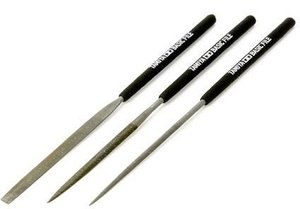 Podstawowy zestaw pilników plastikowych / RC Zestaw pilników Tamiya 74104 Basic