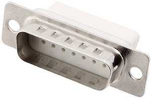 Listwa męska D-Sub encitech DBC15-SP-W 2108-0190-02, rzędy: 2, styki: 15, 180 °, 1 szt.