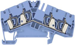 Terminal wielozaciskowy Weidmuller ZDU 4-2/4AN BL