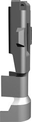 Styk zaciskany TE Connectivity Econoseal J Serie Mark II (+) 173707-1, wire-to-wire, piny: 1, 10 A, 1 szt.