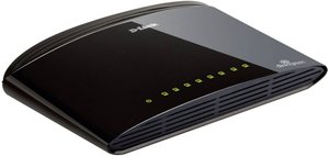 Switch D-Link DES-1008D, 8 Portów, 100 MBit/s