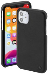 Hama Finest Sense Cover Apple iPhone 11 czarny Ładowarka indukcyjna