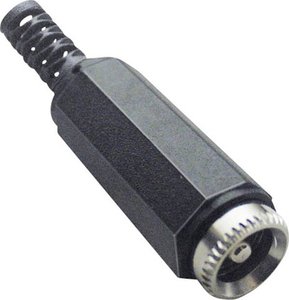 Złącze męskie niskonapięciowe TRU COMPONENTS  złącze żeńskie proste  5.5 mm 100 szt.