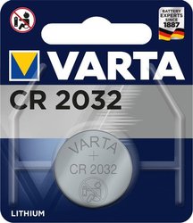 Bateria guzikowa, litowa Varta CR 2032