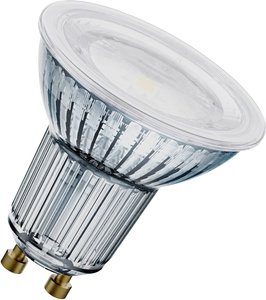 Lampy reflektorowe LED PAR16 z możliwością przyciemnienia, z gniazdem lampy Retrofit Żarówka LED OSRAM 4058075433687 GU10 7.9 W = 51 W 650 lm ciepła biel 1 szt.