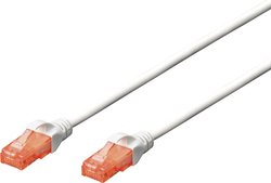 kabel LAN RJ45, Digitus DK-1617-030/WH Digitus, U/UTP, CAT 6, 3.00 m, biały