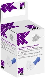 TRU COMPONENTS T1904C047 Asortyment konektorów płaskich, żeńskich 25 szt.