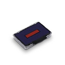 Trodat Zapasowa poduszka do pieczątki 6/4750/2 78253 41 x 24 mm (szer. x wys.) czerwony, niebieski 2 szt. Zapasowa poduszka do pieczątki Trodat Printy 78253, 2 szt.