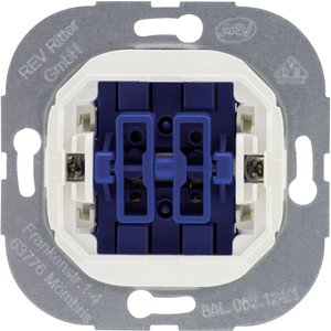 Przełącznik do żaluzji REV 0299350006, biały, niebieski