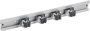 Meister Werkzeuge WU9953160 Listwa z uchwytami na narzędzia Klemmfix, 5-częściowa (D x S) 500 mm x 60 mm 1 zest.