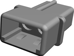 Obudowa złącza pin męskiego na kabel TE Connectivity 1-480319-0 1-480319-0, wire-to-wire, piny: 2, 1 szt.