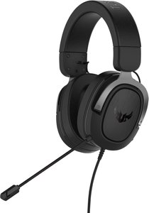 Zestaw słuchawkowy Over Ear Asus TUF H3 90YH028G-B1UA00 7.1 Surround gun metall