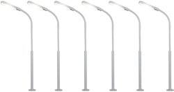 Zestaw lamp łukowych Viessmann 60906, 100 mm, typ C, skala H0, epoka III, 6 szt.