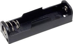 Komora baterii TRU COMPONENTS BH-311D 1 x AA, Połączenie lutowane