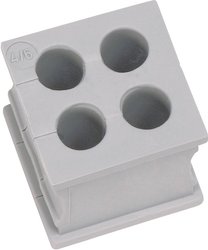 Mała tuleja kabla KT Icotek, KT 4/6, 39932, (D x S) 21 mm x 21 mm, szary, 1 szt.