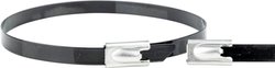 Opaska kablowa WKK ART006155, 125 mm, stal nierdzewna, 1 szt.