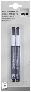 Sigel Marker kredowy BA178 BA178 biały  1 mm, 2 mm N/A Marker kredowy Sigel BA178 BA178