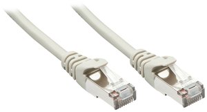 Kabel LAN LINDY 48392, 1 szt., RJ45, CAT 5e, F/UTP, 2.00 m, szary