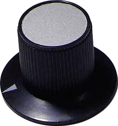 Pokrętło TRU COMPONENTS 29/17 702498, (Ø x W) 29 mm x 20 mm, 1 szt.