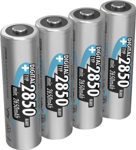 Akumulatory NiMH AA Ansmann, 1.2 V, 2650 mAh, 4 szt.