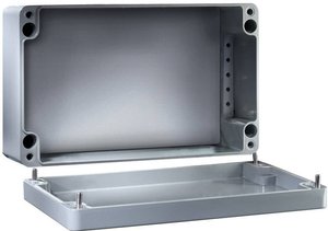 Obudowa uniwersalna Rittal GA 9104210, aluminium, szary (ral 7001), (D x S x W) 75 x 57 x 80 mm, 1 szt.