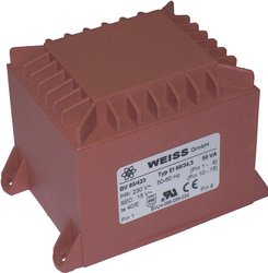 Transformator do płytki drukowanej Weiss Elektrotechnik 85/423  50,0 VA 230V / 15V / 3,3