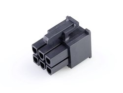 Obudowa złącza pin żeńskiego na kabel Molex MOL Power & Signal Sol. 455590002, piny: 6, 9 A, 1 szt.