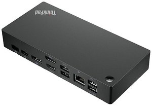 Stacja dokująca USB-C® Lenovo Stacja dokująca USB-C® ThinkPad Universal USB-C Odpowiedni dla marki: Lenovo Thinkpad z funkcją ładowania