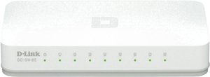 Przełącznik D-Link GO-SW-8E 8 portów Fast Ethernet Easy Desktop D-Link GO-SW-8E Switch sieciowy  8 Portów 100 MBit/s