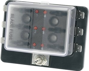 Uchwyt bezpiecznika samochodowego TRU COMPONENTS TC-R3-76-01-3L106 1588004, 32 V/DC, 30 A, 1 szt.