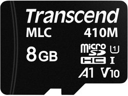 Karta pamięci microSD Transcend TS8GUSD410M, 8 GB, Class 10 UHS-I