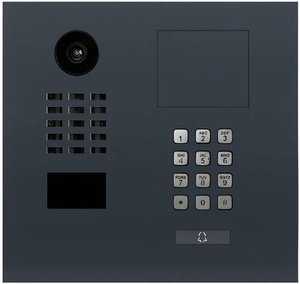 DoorBird D2101KH  Wideodomofon IP LAN Jednostka zewnętrzna  stali szlachetnej, RAL 7016 (jedwab matowy)