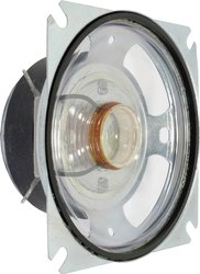 Visaton SL 87 XA - 4 Ohm 3.3 cal 8 cm Głośnik szeroko pasmowy 20 W 4 Ω  Przezroczysta membrana, Odporny na promieniowanie UV