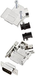 Zestaw listew męskich D-Sub TRU COMPONENTS TCD45PKM09DMPK 7709032, rzędy: 2, styki: 9, 45 °, 1 szt.