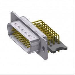 Złącze męskie D-Sub Deltron Connectors HD-D26 PYC/2, rzędy: 3, styki: 26, 90 °, 1 szt.