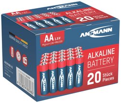 Baterie AA Ansmann LR06 Red-Line 5015548, 1.5 V, alkaliczno-manganowe, 20 szt.